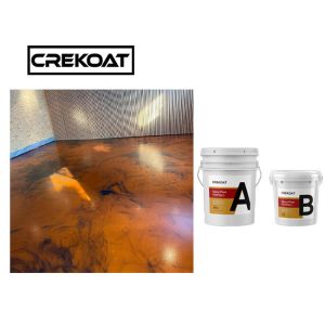 Buy cheap 100% Solid Poly Epoxy Resin Coating Metallic Epoxy Floor System from wholesalers
