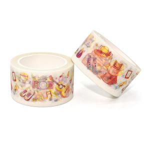 Buy cheap Japanese Washi Paper Tape Custom Printed DIY Scrapbook Masking Washi Tape from wholesalers