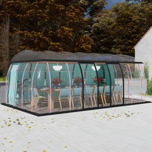 Garden Sunroom Party Bubble Tent ROSH Certificate Bubble Room Tent