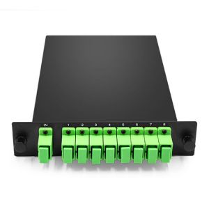 Buy cheap 1x8 PLC Fiber Splitter, Standard LGX Cassette, SC/APC SM from wholesalers