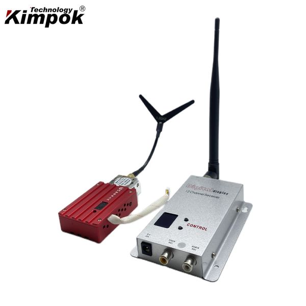 Buy cheap 1.2Ghz 8W Wireless Video Transmitter and Receiver FPV VTX VRX for Drone Image Sender from wholesalers
