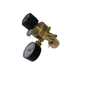 Buy cheap Adjustable Gas Pressure Regulator with Brass Bar Body Material and Double-Head Design from wholesalers