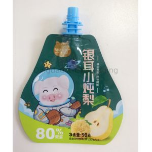 Custom Size Spout Stand Up Bag Standing Pouch With Spout Aluminum Material