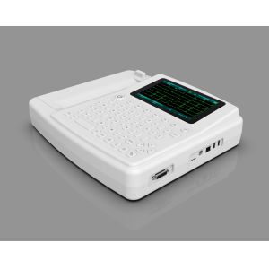 Buy cheap Full Keyboard Hospital Electrocardiogram EKG Machine With Printer from wholesalers
