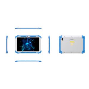 Buy cheap Data Capture Terminal Rugged Tablets PC PDA UHF RFID Barcode Scanning With Fingerprint Recognition from wholesalers