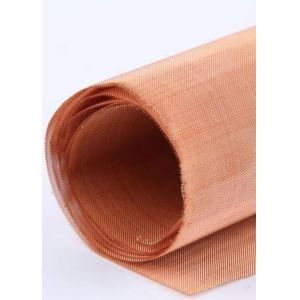 Buy cheap Acid And Alkali Resist Copper Wire Mesh With Strong Tensile Strength from wholesalers
