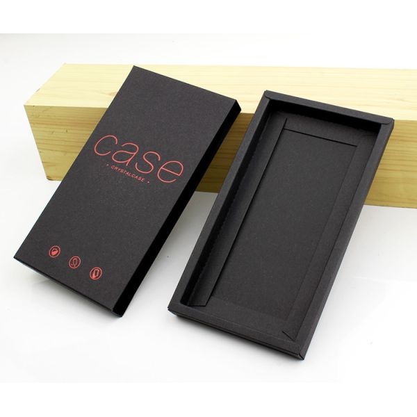 Custom Kraft Paper Phone Case Box Packaging For Iphone 8 Case Packaging Box