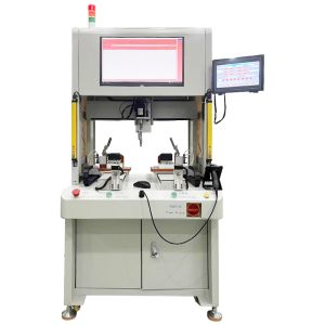 Buy cheap Floor-standing fully automatic screw locking machine double-station air blowing adsorption screw machine from wholesalers