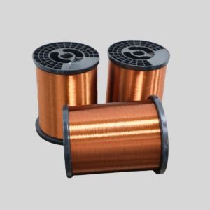 Buy cheap Polyester Imide Enameled Copper Wire Insulated EIW/180 Round Wire product