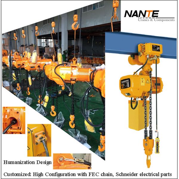 Buy cheap Maintenance HHBB Electric Chain Hoist With Hook High Configuration from wholesalers