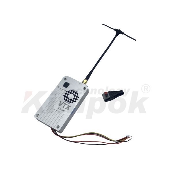 1.5G 5W VTX VRX 1505M-1680M Video Transmitter and Receiver High Power Image Transmission 1.5G VTX
