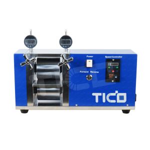 Buy cheap 100mm Width Electric Roll Press Machine for Electrode Preparation from wholesalers