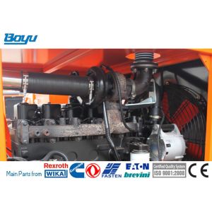 Buy cheap 77kw 103hp Transmission Line Stringing Equipment Hydraulic Puller Cummins Engine from wholesalers