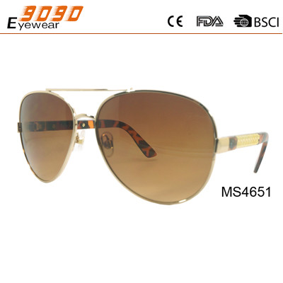 Quality New arrival and hot sale of metal sunglasses, UV 400 Protection Len for sale