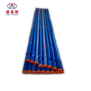 Buy cheap Forging DTH Drill Rig Drill Pipe 1.5m 2m 3m 4m 5m Length 76mm 89mm 114mm Diamether Pipe with ISO 9001 2000 Certification from wholesalers