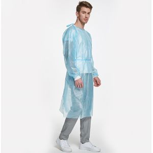 Buy cheap Visit Gowns Waterproof Disposable Lab Coat scrub suits from wholesalers