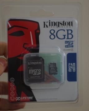 Quality Kingston Memory SD Card 8GB for sale