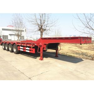 Mechanical Tri Axle 40Ton 40Ft Container Semi Trailer