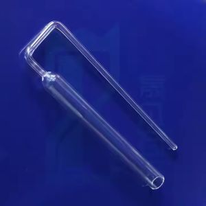 Buy cheap Custom Quartz Glass Tube High Temperature Resistant U Shaped from wholesalers