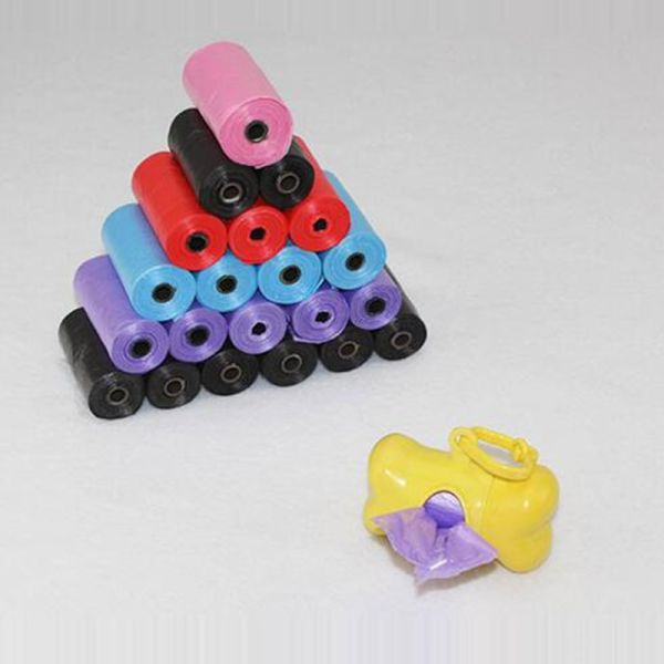 Quality 100% Biodegradable Poop Bags , Custom PLA Compostable Pet Waste Bags for sale