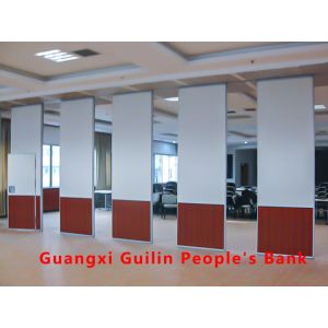 Buy cheap Soundproof Movable Partition Wall with 800N Sealing Power and 40N/m Magnetic Attraction No Floor Rail Sliding Wall System from wholesalers