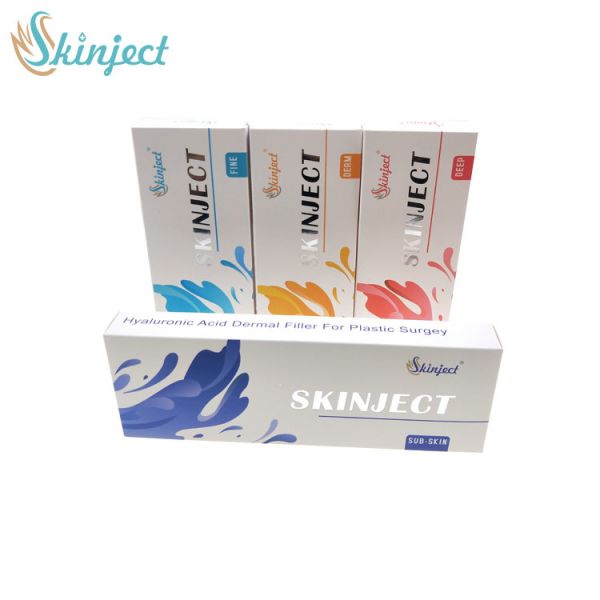 Skinject 2ml Hyaluronic Acid Injection Dermal Filler With Lido