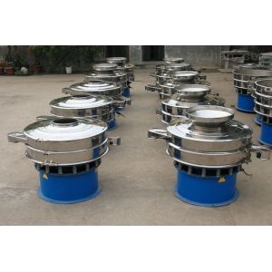 Buy cheap Rotary Circular Vibrating Screen Machine Powder Coating Sieving Machine from wholesalers