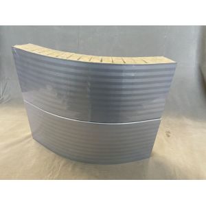Buy cheap Round Sandwich Panel Corner Outside PUF Partition Panel Wall product