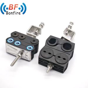 Buy cheap 3 Way UV and Corrosion Resistant Fiber and Power Feeder Clamp with Customized Options from wholesalers