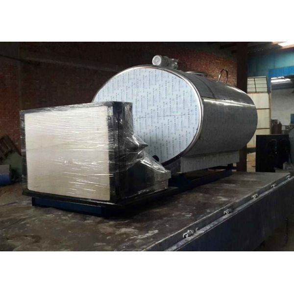 Bulk Milk Cooling Tank , Small Capaciity 1500L Made by Double-Walled Stainless