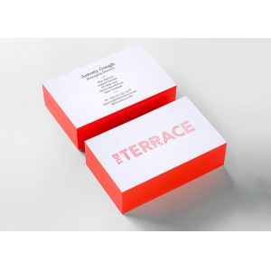 Buy cheap Elegant Edge Colored Business Name Cards Art Paper For Business And Office from wholesalers