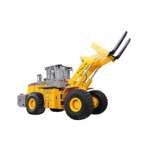 Buy cheap 27T Stone Block Hydraulic Forklift Wheel Loader With Quick Hitch With 178KW Engine from wholesalers