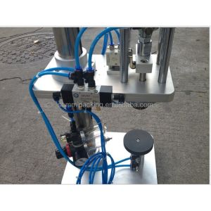 Good Semi Automatic Packaging Spray Perfume Bottle Sealing Capping Crimping