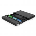 Buy cheap 12 - 96 Fibers 1U Rack Mount Fiber Patch Panel Compatible With LC SC FC ST from wholesalers