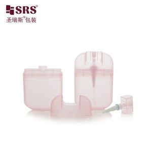 PWU006 20ML 30ML Customize Color Plastic PP Semi-Transparent Card Shape Sprayer
