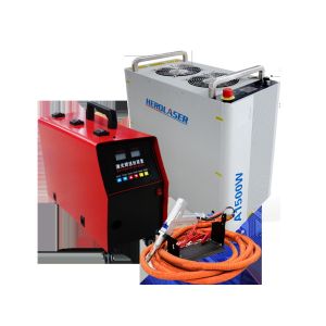 Buy cheap LED Letter Laser Welding Machine Fiber Optical Handheld 650x300x621mm product