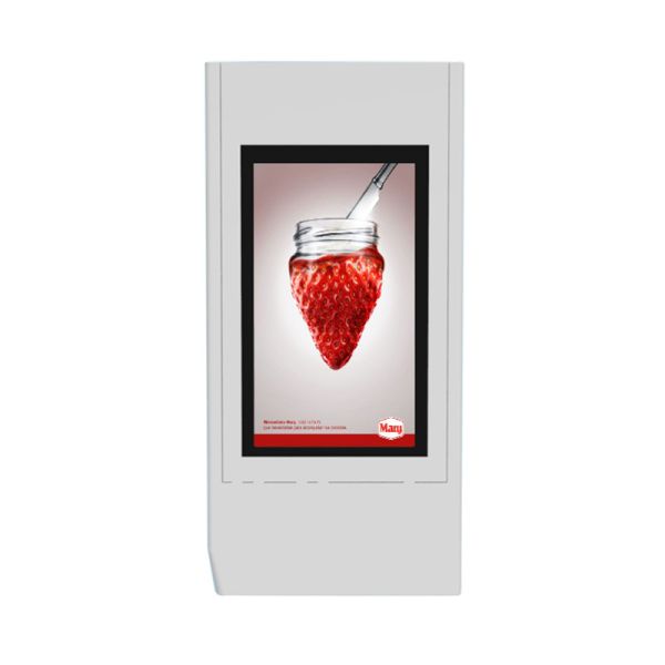 Quality Outdoor Advertising Kiosks Displays With Mobile Charging Function for sale