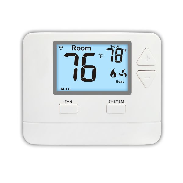 Quality Wall Mount Non Programmable Thermostat With High Temperature Control And Push Button User Interface for sale