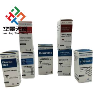10ml Vial Boxes with CMYK/Pantone Printed Pharmacy Paper Carton