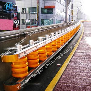 Pu Foam Highway Roller Barrier Rotating with 5PCS Beam