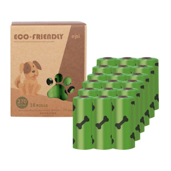 Quality Disposal Dog Poop Bag Biodegradable Compostable Degradable Cat Poop Bags for sale