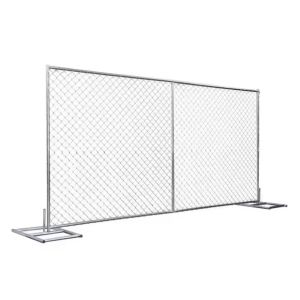 Hot Dip Galvanized Temporary Fence For Events 6*8ft