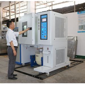 Buy cheap Vertical Environmental Shaker , Combined Climate And Vibration Chamber from wholesalers