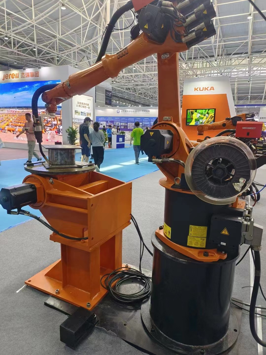 Buy cheap Profinet Communication Protocol Palletizer Robot with KR16L6 robot 6 axis automatic welding manipulator from wholesalers