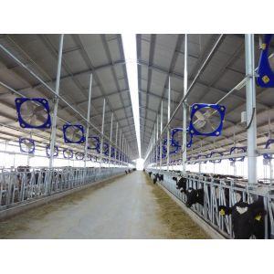 Buy cheap 1.1A Efficiency 38 Livestock Ventilation Fan with 410w Power from wholesalers