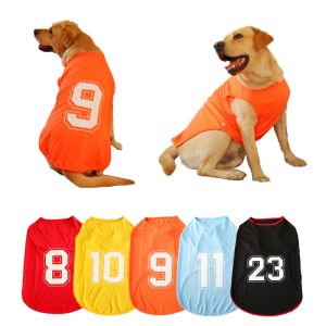 Buy cheap Summer Premium Large Dog Clothes Thin Vest Jersey Pet Clothes from wholesalers