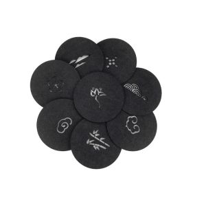 Buy cheap 10cm Wool Felt Coaster Environmentally Friendly Degradable Materials from wholesalers