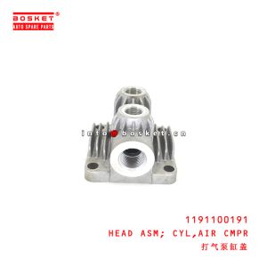 Buy cheap 1-19110019-1 Air Compressor Cylinder Head Assembly for ISUZU FSR32 6BG1 6HE1T 1191100191 from wholesalers