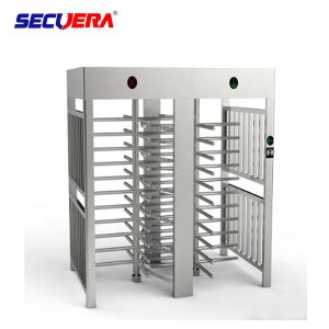 Buy cheap flap turnstile pedestrian entrance access flap double turnstile barrier gate from wholesalers