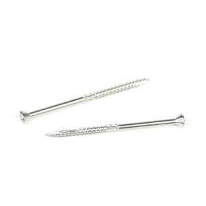 Buy cheap 80mm Chipboard Flooring Screws with Ruspert Finish and Phillips Cross Recess Drive Type from wholesalers
